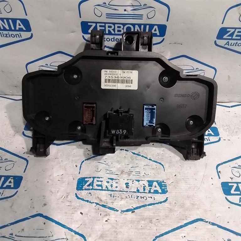 MODULO COMANDO RISCALDAMENTO / CLIMA USATO DAL 2003 AL 2009 FIAT PANDA «II» (2004) - immagine 2