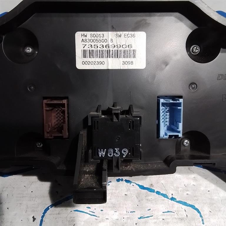 MODULO COMANDO RISCALDAMENTO / CLIMA USATO DAL 2003 AL 2009 FIAT PANDA «II» (2004) - immagine 3