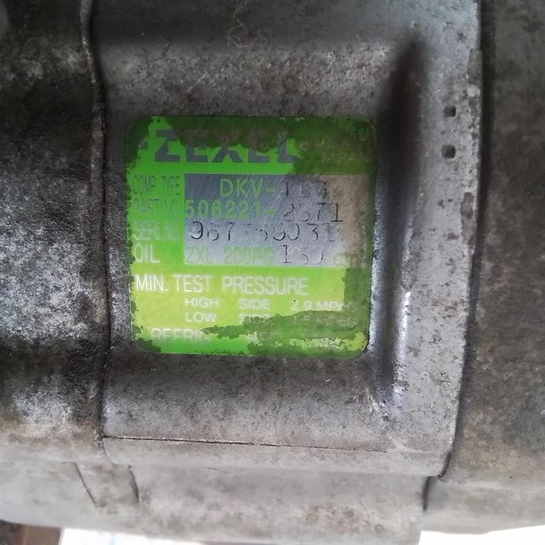 COMPRESSORE A/C USATO DAL 1999 AL 2001 MITSUBISHI PAJERO PININ (2000) - immagine 6