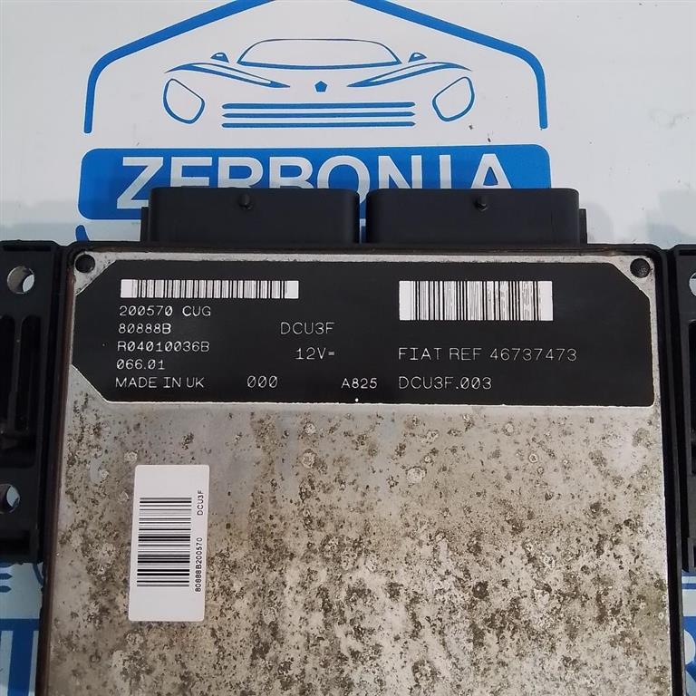 KIT CENTRALINA MOTORE USATO DAL 2002 AL 2004 FIAT DOBLÒ «I» CARGO (2001) - immagine 2