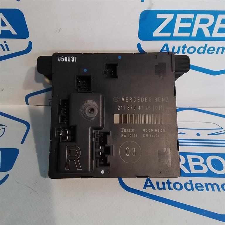 CENTRALINA DI COMANDO PORTA POST. DX. USATO DAL 2005 AL 2009 MERCEDES CLASSE E «W211» (2002) - immagine 3