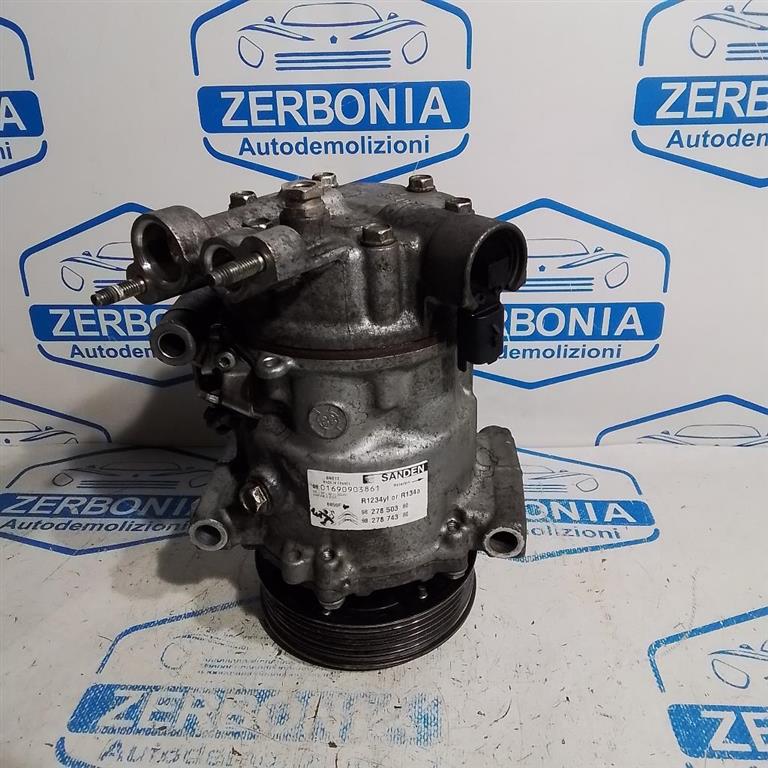 COMPRESSORE A/C USATO CITROEN C4 CACTUS (2018) - immagine 2
