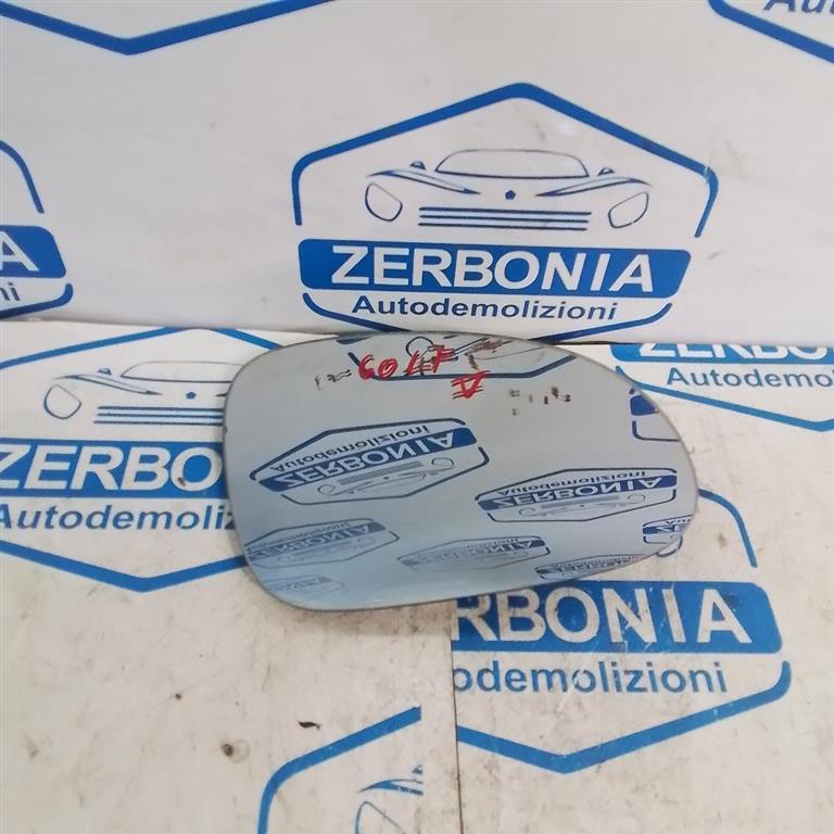 VETRO SPECCHIO RETROVISORE ANT. DX. USATO VOLKSWAGEN GOLF «V» (2004)