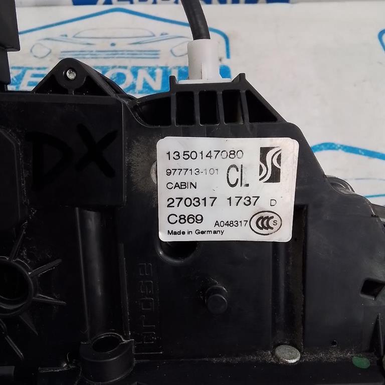 SERRATURA PORTA ANT. DX. FIAT DUCATO «290» (2014) - immagine 3