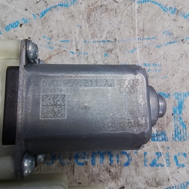 MOTORINO ALZACRISTALLO PORTA POST. SX. USATO SKODA FABIA «NJ5» SW (2014) - immagine 4