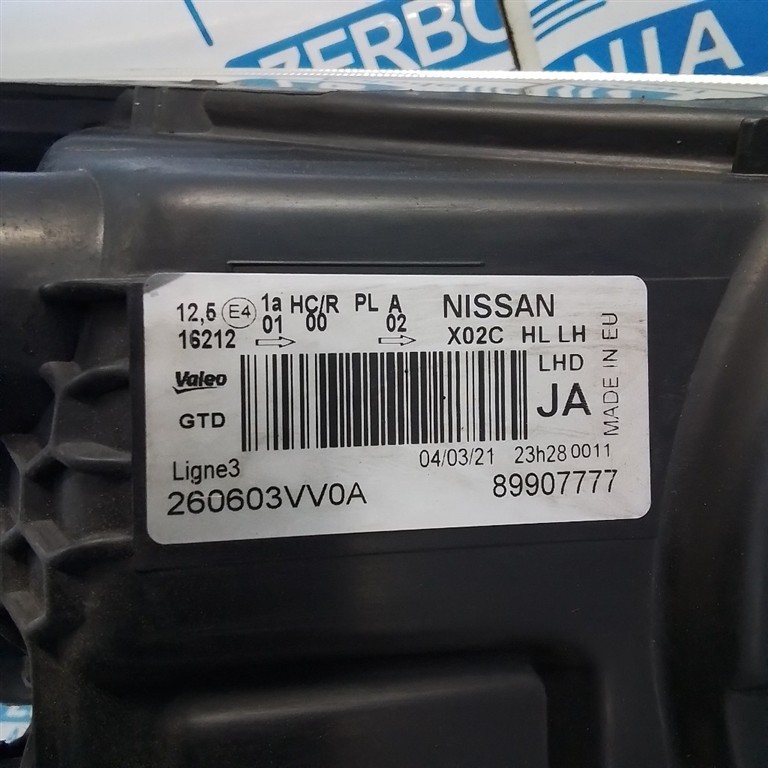 PROIETTORE ANT. SX. USATO NISSAN NOTE «II» (2013) - immagine 4