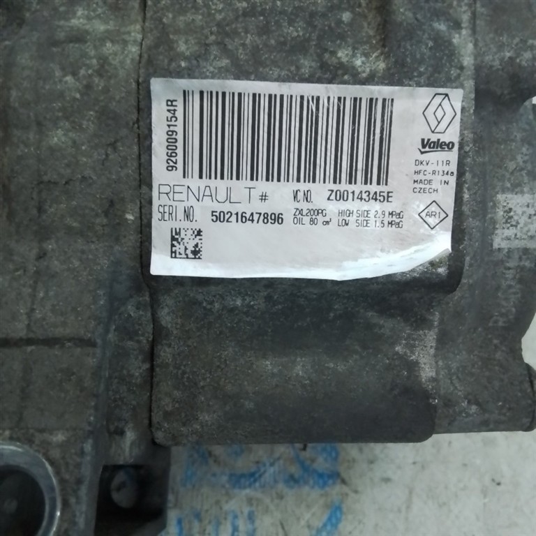 COMPRESSORE A/C USATO DACIA SANDERO STEPWAY «II» (2013) - immagine 3
