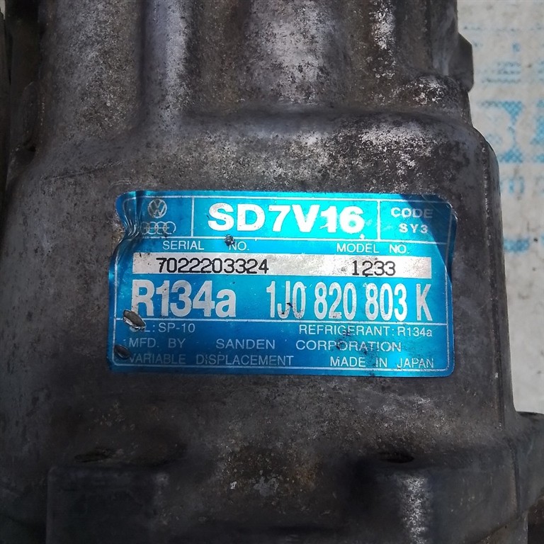 COMPRESSORE A/C USATO VOLKSWAGEN GOLF «IV» (1998) - immagine 3