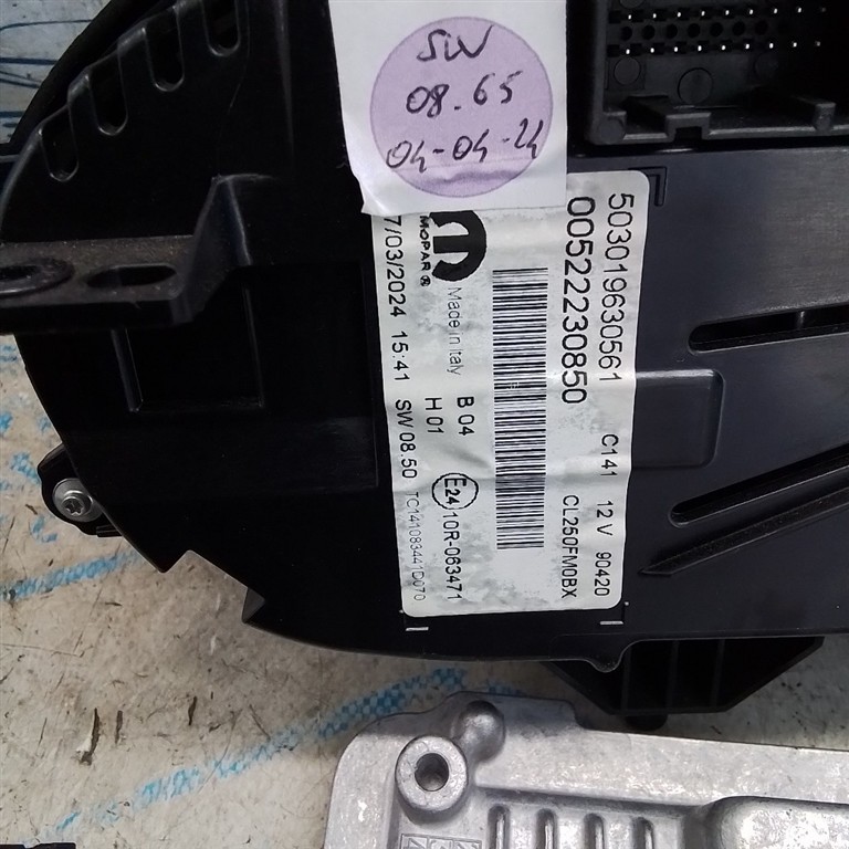 KIT CENTRALINA MOTORE USATO CITROEN JUMPER «III» (2023) - immagine 4